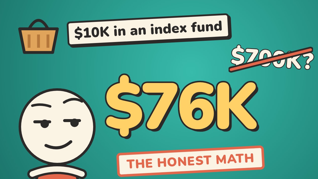 What Happens If You Invest $10,000 in an Index Fund? (The Honest Math)